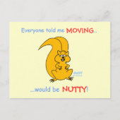 アドレスユーモアのあるカードの漫画の変更 案内ポストカード (正面)