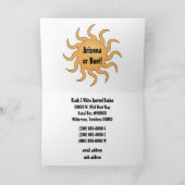 アドレス変更アリゾナへの移動 案内状 (内部)