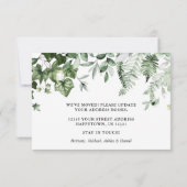 アドレス帳カードの水色緑化変更 (裏面)