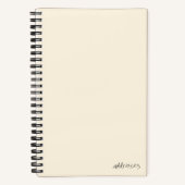 アドレス帳 ノートブック (正面)