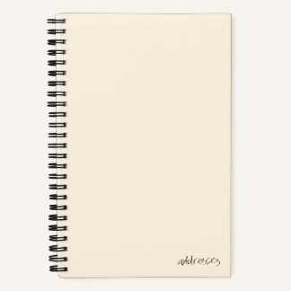 アドレス帳 ノートブック