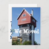 アドレス熱狂するカードの変更をコテージに移行 案内ポストカード (正面/裏面)