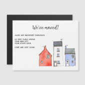 アドレス磁気カードの水彩住宅変更 (正面/裏面)