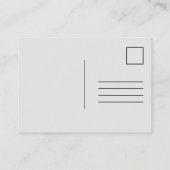 アドレス通知カードの変更を移動した エンクロージャーカード (裏面)