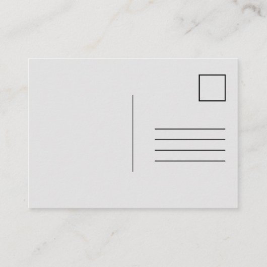 アドレス通知カードの変更を移動した エンクロージャーカード (裏面)