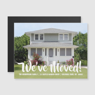 アドレス通知カードの磁気写真の変更