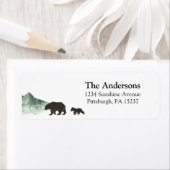 アドレス開始ベビーシャワーラベル ラベル (インサイチュ)