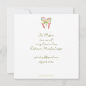 アドレス・カードのバタフライ変更 案内状 (裏面)