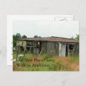 アドレス・カードの変更:アプライアンス 案内ポストカード (正面/裏面)