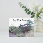 アドレス・カードの変更（オーストラリアをテーマにした） ポストカード (スタンド正面)