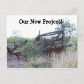 アドレス・カードの変更（オーストラリアをテーマにした） ポストカード (正面)