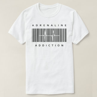 アドレナリンの常習の人の基本的なTシャツ Tシャツ