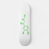 アドレナリン分子化学式 スケートボード (正面)