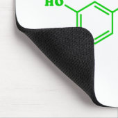 アドレナリン分子化学式 マウスパッド (コーナー)