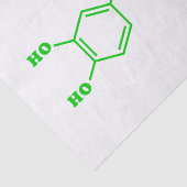 アドレナリン分子化学式 薄葉紙 (詳細)