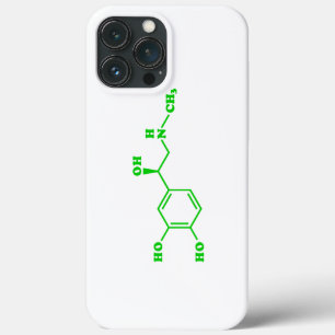 アドレナリン分子化学式 iPhone 13 PRO MAXケース