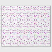 アドレノクローム分子化学式 ラッピングペーパー (フラット)