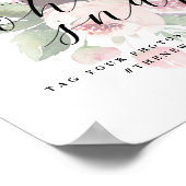 アドレフローラオスナッ結婚プ写真ソーシャル ポスター (角)