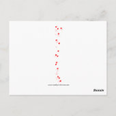 アドレーブルトドラーテイクスバスタブヴィンテージバレンタイン ポストカード (裏面)