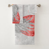 アドロブル格言《写真》ぼけ味クリスマス バスタオルセット (インサイチュ)