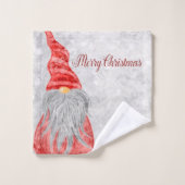 アドロブル格言《写真》ぼけ味クリスマス バスタオルセット (ウォッシュタオル)