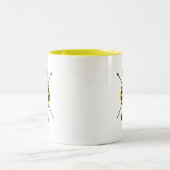 アドワの勝利の日の戦いエチオピアのマグカップ ツートーンマグカップ (中央)