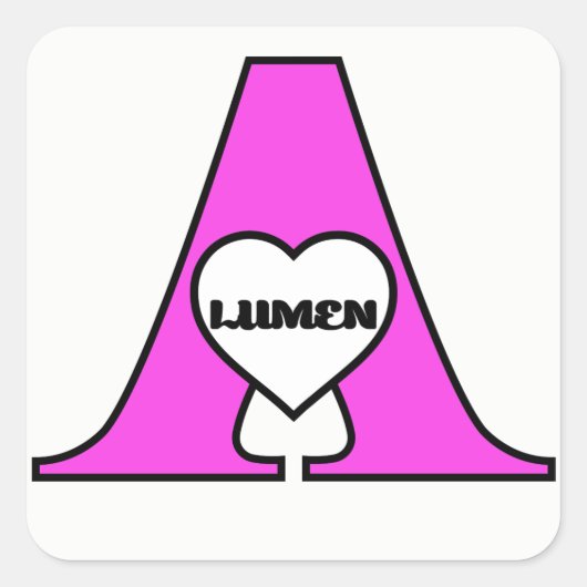 アドーレステッカー スクエアシール (正面)