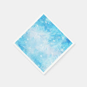 アナと雪の女王 アイス ウィンター スノーフレーク パーティー ディナー ナプキン スタンダードカクテルナプキン (角)