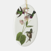 アナのハチドリ、ジェームスAudubon セラミックオーナメント (右)