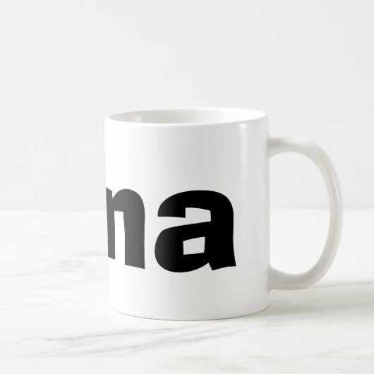 アナのマグ コーヒーマグカップ (右)