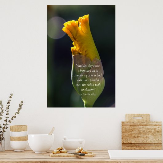 アナイスニン引用文感動的ポスター ポスター (キッチン)