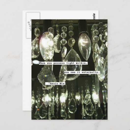 アナイスニン引用文 ポストカード (正面/裏面)