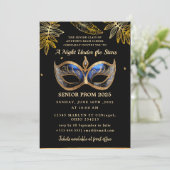 アナイトザスターズプロム金ゴールド 招待状 (スタンド正面)