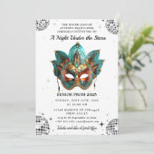 アナイトザスターズプロム金ゴールド 招待状 (スタンド正面)