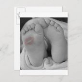 アナウンスベビーシャワークリブ子供部屋 案内ポストカード (正面/裏面)