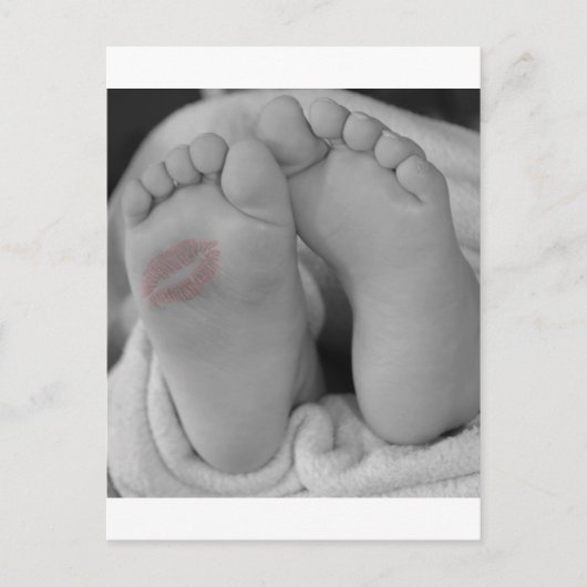 アナウンスベビーシャワークリブ子供部屋 案内ポストカード (正面)