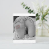 アナウンスベビーシャワークリブ子供部屋 案内ポストカード (スタンド正面)