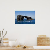 アナカパアイランドアーチロック ポスター (キッチン)