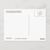 アナカパアイランドタソックキャタピラー ポストカード (裏面)