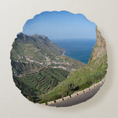 アナガ山脈 ラウンドクッション (正面)