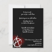 アナキシー カスタム パーティー 招待状 (裏面)