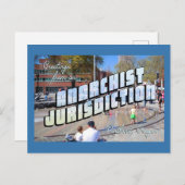 アナキストの街ポートランドからこんにちは! ポストカード (正面/裏面)