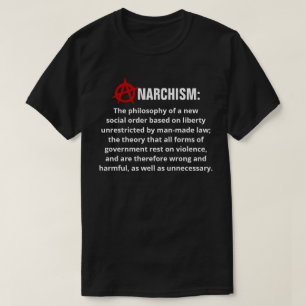 アナキズム定義Tシャツ Tシャツ