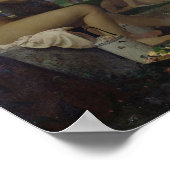 アナクレオン、バッカスとアフロディテ， 1848 ポスター (角)