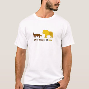 アナグマとライオン Tシャツ