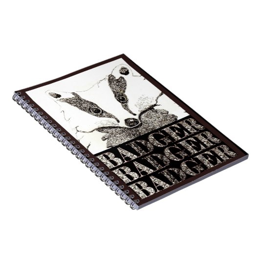 アナグマのアナグマのアナグマのノート(a287) ノートブック (右側)