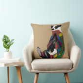 アナグマのスエード クッション (椅子)