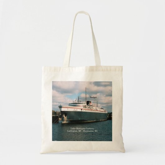 アナグマのトートバッグ トートバッグ (正面)