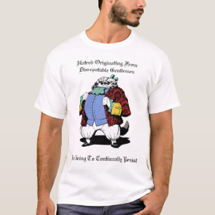 アナグマの政治 Tシャツ