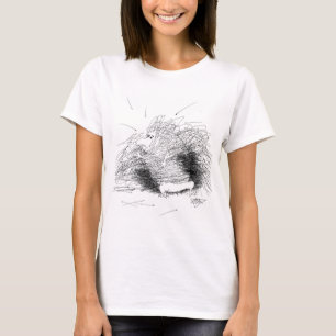 アナグマの雰囲気 Tシャツ